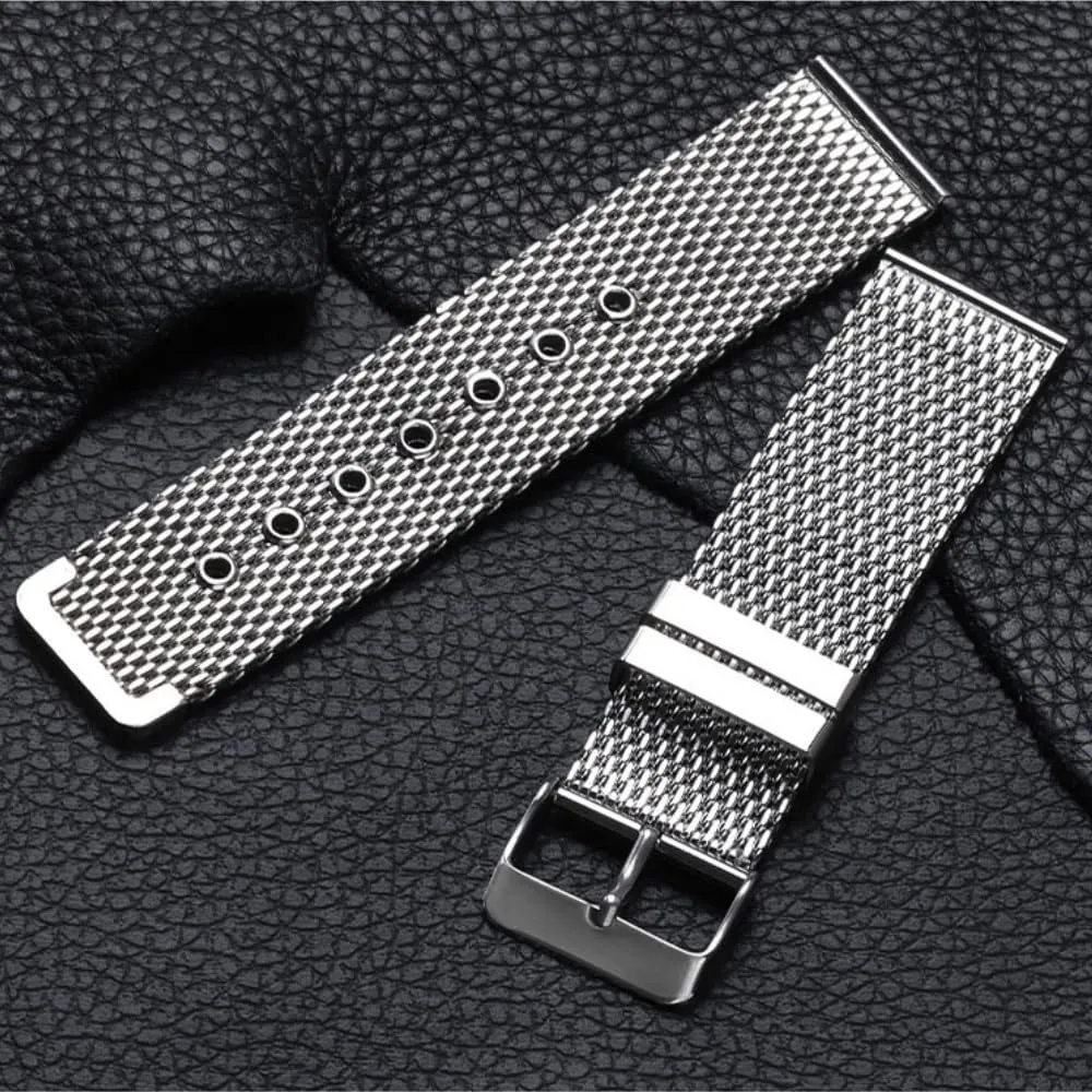 Steel Watch Band Quick Release Wristband Watch Straps Mesh Loop Strap 18mm 20mm 22mm 24mm einkorn monumental laurasia ghostly Stainless 
