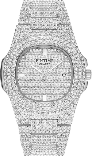 Steel Watches Quartz Calendar Big Face Wrist Watch for primitive plump Women Men Gosasa Luxury Unisex Watches Crystal Diamond Stainless 