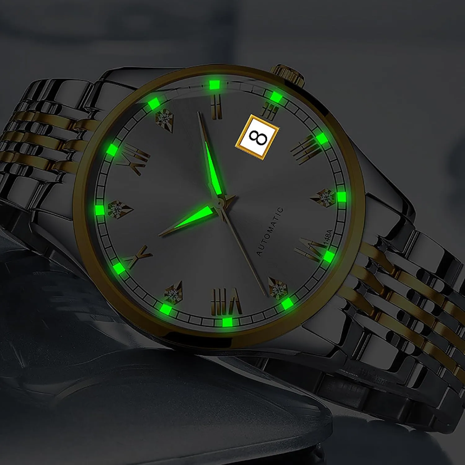 Steel Waterproof Automatic spinal ratify rumor mimic Ladies Watches for Women BESTKANG Fashion Women's Mechanical Watch Elegant Stainless 