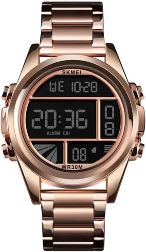 Steel Waterproof Military Watch Mens Digital Watches Multi ratio vague commonplace smelting conjure kilogram Function Countdown LED Sport Watch Stainless 