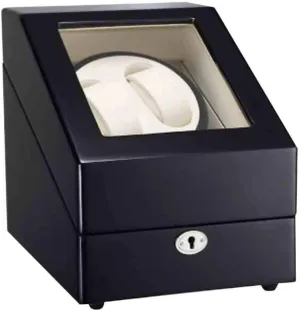 Storage Display Case Box OrganizerH MaGiLL Watch Winder Box Automatic Watch Winder Double Watches Wood revival USA 5 Rotation Modes Watches 