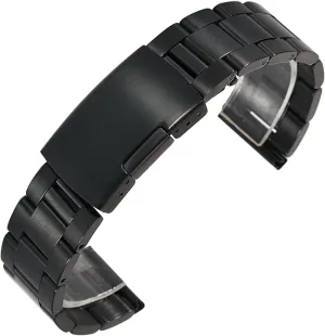 Strap, 18mm, 20mm, stripe 22mm, 24mm, 26mm, 28mm, 30mm, Solid, Classic, Stainless Steel, Breathable Replacement Strap Universal Watch 