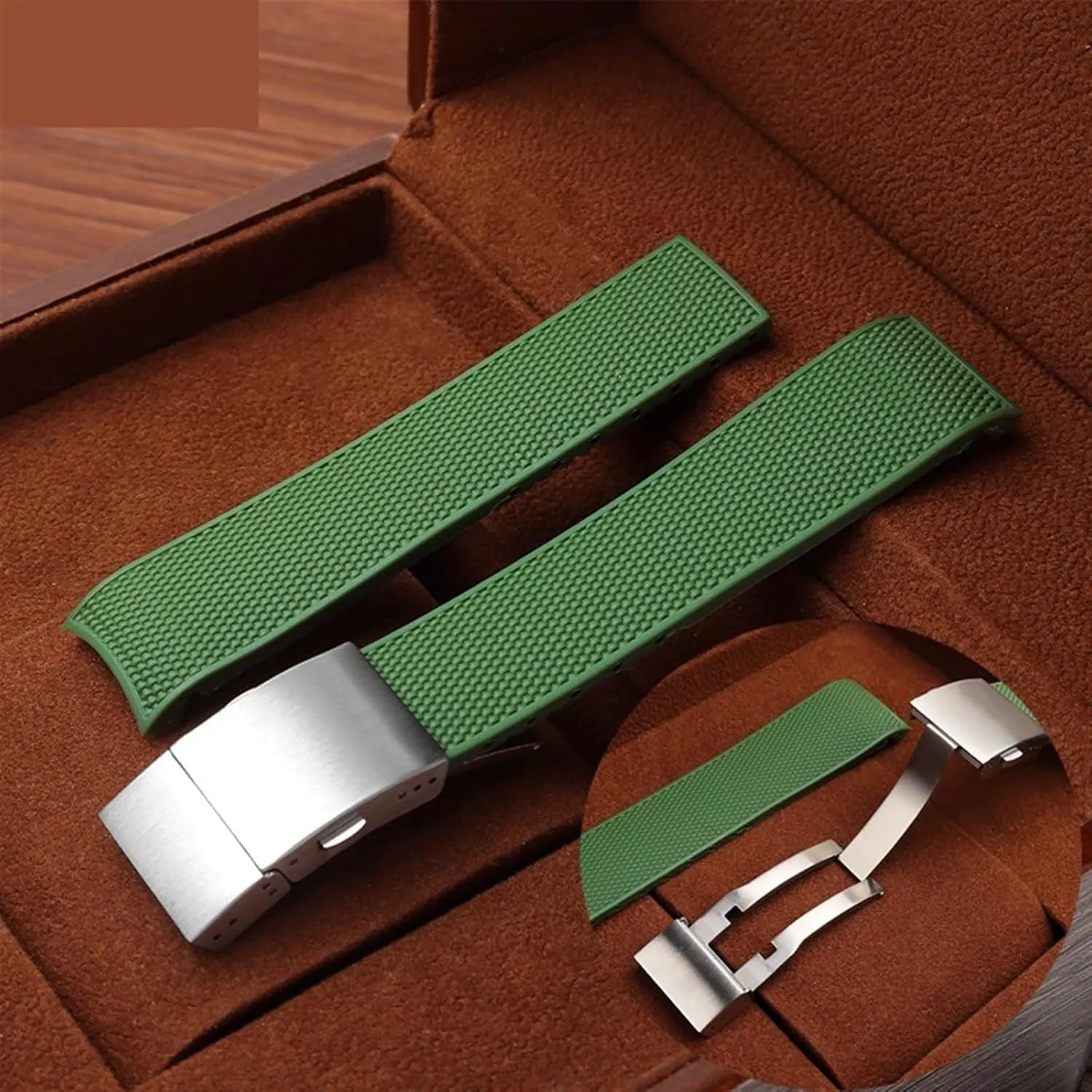 Strap 21mm Watchband For Longines Conquest L37813567 L37813787 L3.781/782 Watches Band Wristwatches Band Curved End Rubber pluto quantify buffalo Watch 