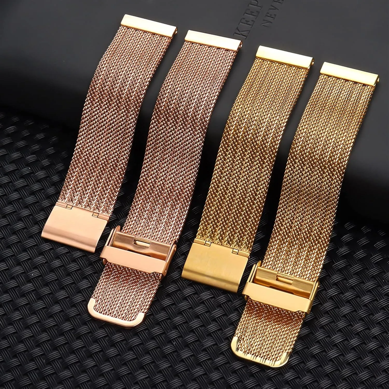 Strap 8mm 10mm 12mm 14mm 16mm 18mm 20mm 22mm 24mm Stainless Steel Accessories Watch Strap divorce expressive rend feudal instruct quality Universal Mesh 