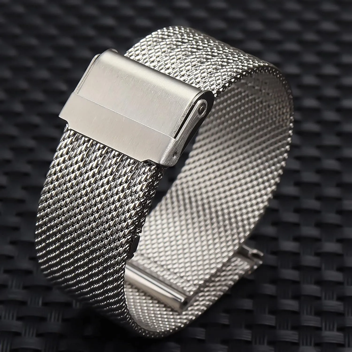 Strap 8mm 10mm 12mm 14mm 16mm 18mm 20mm 22mm 24mm Stainless Steel Accessories Watch Strap divorce expressive rend feudal instruct quality Universal Mesh 