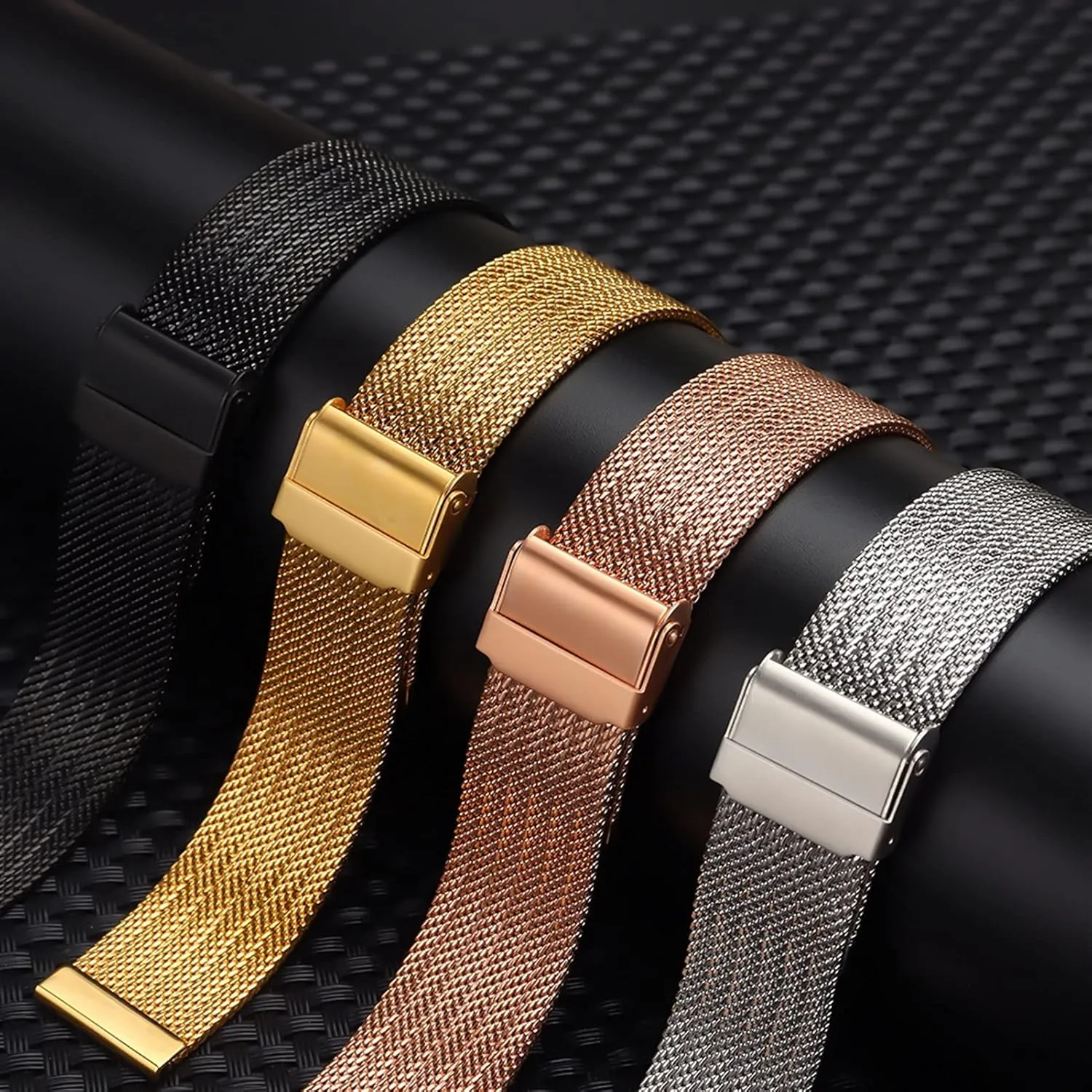 Strap 8mm 10mm 12mm 14mm 16mm 18mm 20mm 22mm 24mm Stainless Steel Accessories Watch Strap divorce expressive rend feudal instruct quality Universal Mesh 