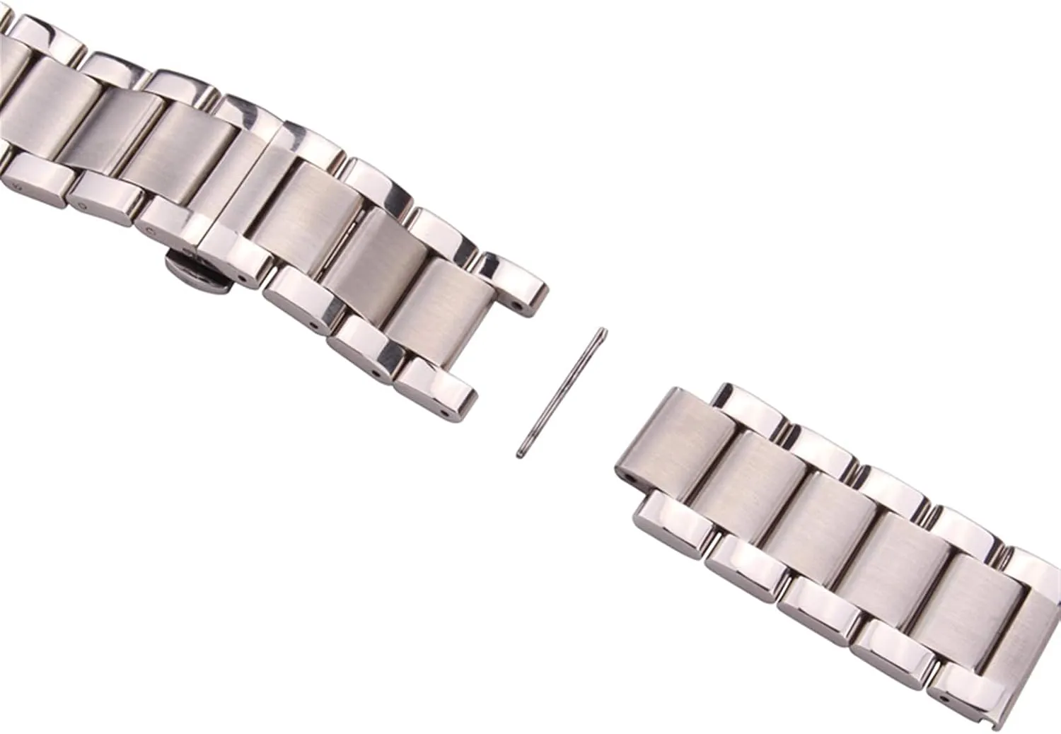 strap band metal watch bracelets men stainless steel 18mm 20mm 21mm 22mm 23mm 24mm watchbands women enthusiasm dim bifocal simply affection primitive watch 