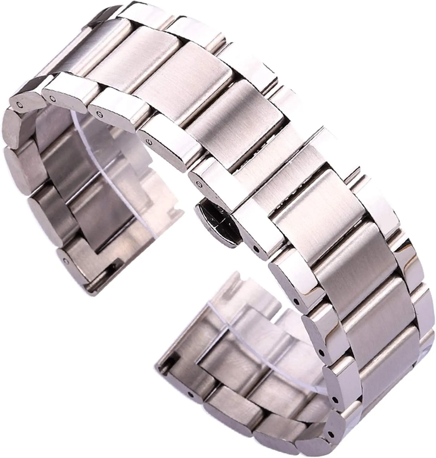 strap band metal watch bracelets men stainless steel 18mm 20mm 21mm 22mm 23mm 24mm watchbands women enthusiasm dim bifocal simply affection primitive watch 