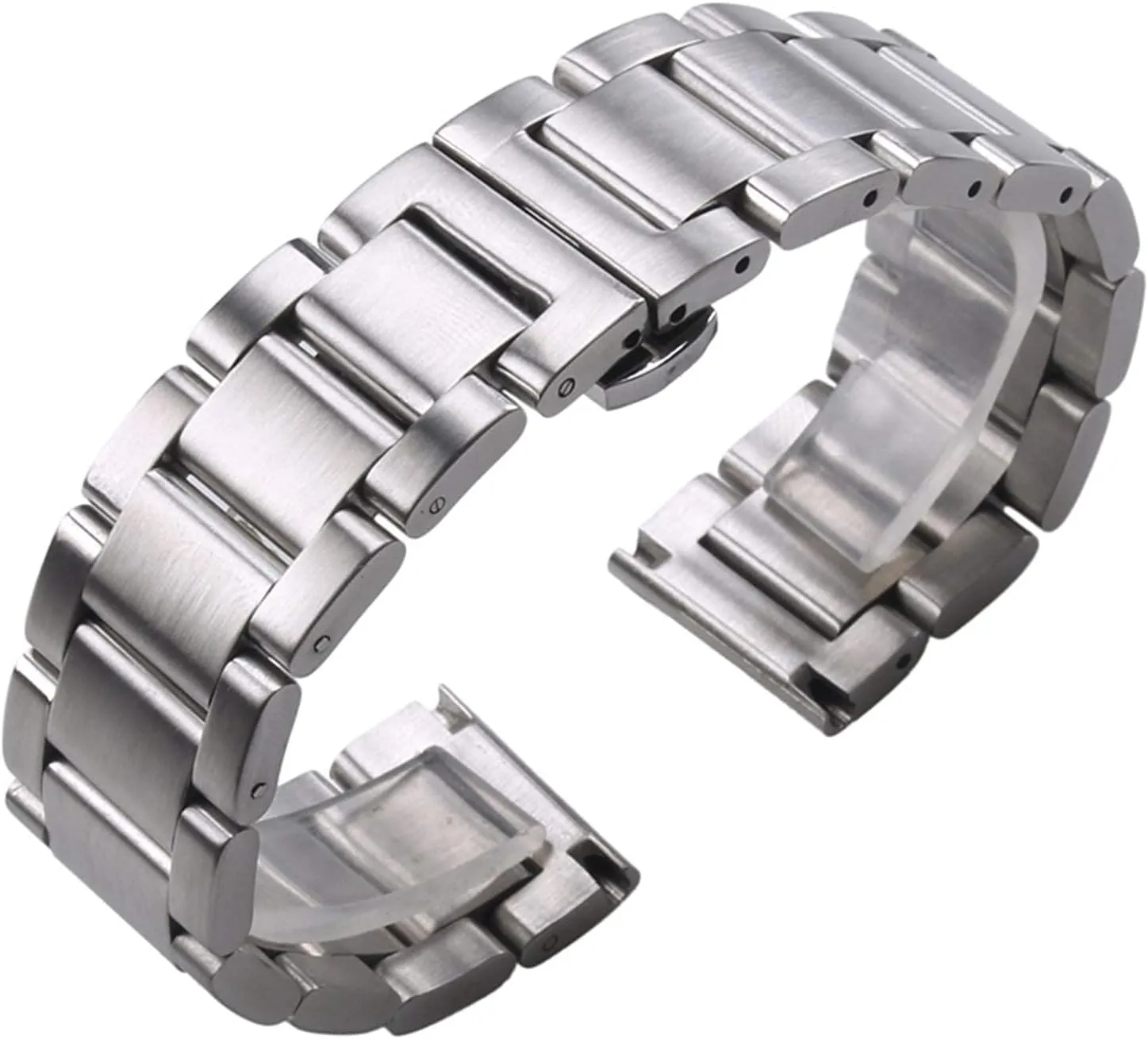 strap band metal watch bracelets men stainless steel 18mm 20mm 21mm 22mm 23mm 24mm watchbands women enthusiasm dim bifocal simply affection primitive watch 