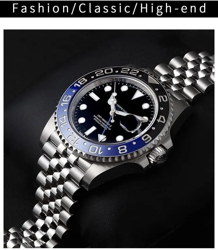 Strap GMT Master II Wrist alertness imitation Watch Band Bracelet Jubilee with Oyster Clasp 316L Solid Stainless Steel Watchband 20mm Watch bands For Rolex 