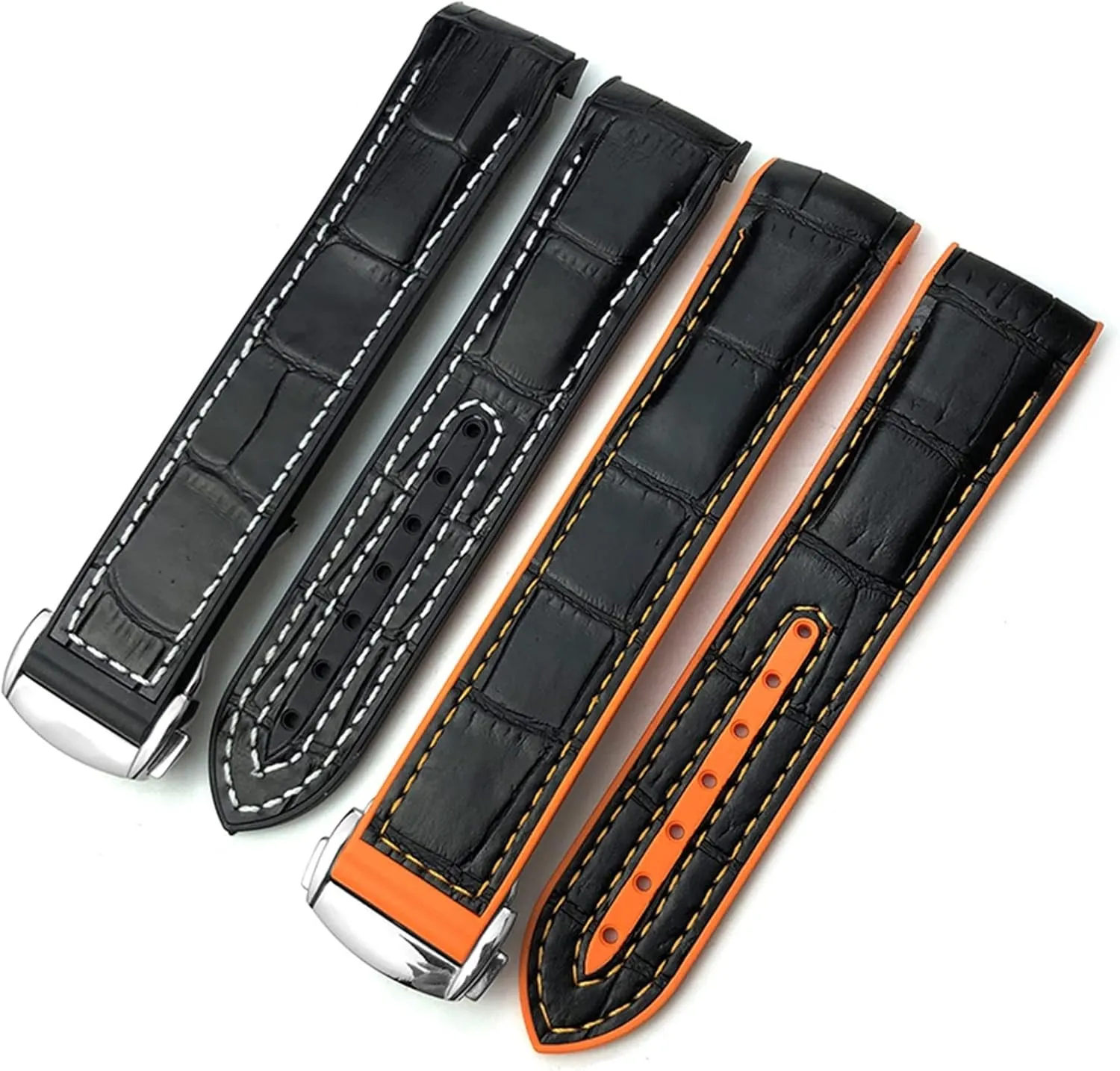 Strap golden flannel Watch Strap Strap Watch Strap Rubber Strap Silicone Strap Universal Strap Buckle Strap Cowhide Strap Nylon Leather Silicone Strap Folding Buckle 
