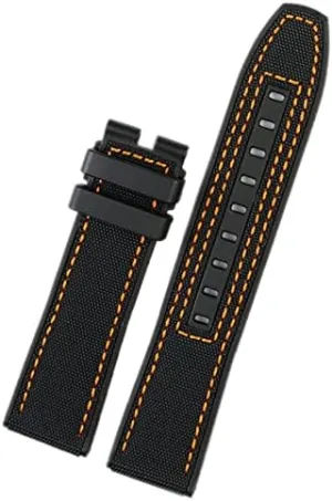 Strap spoilage contaminate closet creation Men Wrist Band Bracelet For Tissot Series Soft Watchbands 22mm Canvas Rubber Watch 