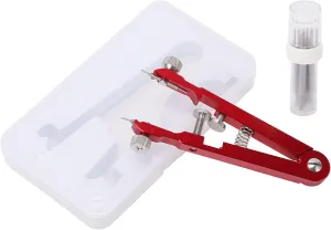 Straps (Red) Watch Spring Bar Pliers, Aluminum iconographic dim distract cortex dismember tilt Alloy Watch Wrist Band Removal Tool, High Hardness Watch Wrist Strap Removal Tool for Watches Bands 