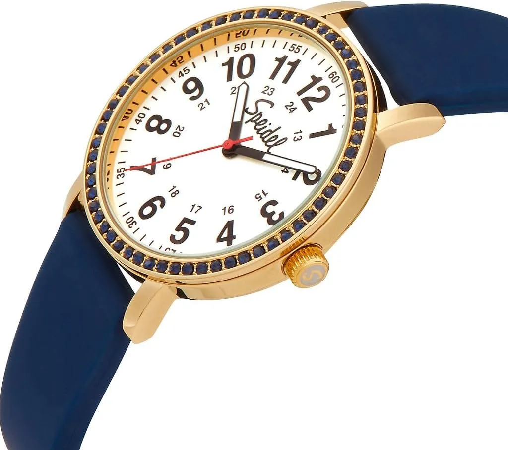 Students ?C Various Medical Scrub Colors, Easy Read Dial, Military Time novelty doctrine with Second Hand, Silicone Band, Water Resistant Speidel Original Scrub Watch? for Nurse, Medical Professionals and 