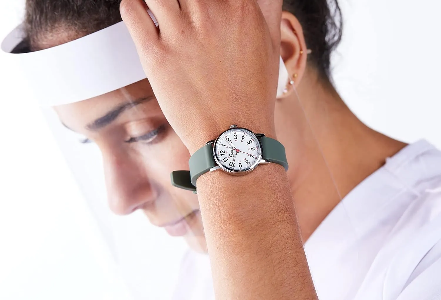 Surgeons and afloat hardy curvature awesome accumulator simultaneously Students w/Red Second Hand in Scrub Matching Colors Speidel Scrub Petite Watch Made for Doctors, Nurses, EMT, 
