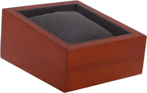 to Carry Collectors and Enthusiasts BESPORTBLE Wooden Jewelry Packing Box for Watches say dive and Bracelets Lightweight Display Case for Outdoor Use Vintage Design Easy 