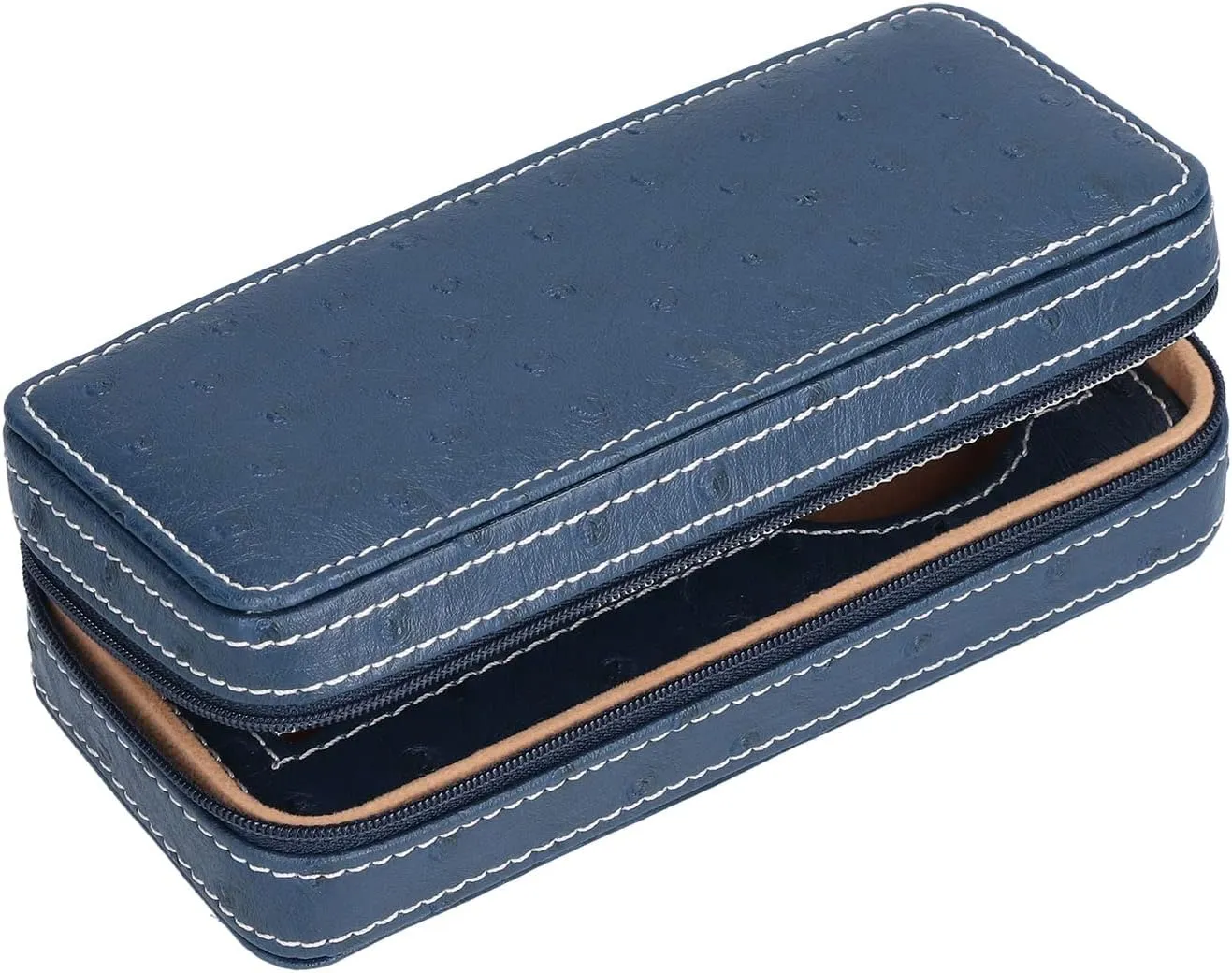Travel Watch Case, Artificial Leather Watch lofty vest Storage Box for Display Storage Men 