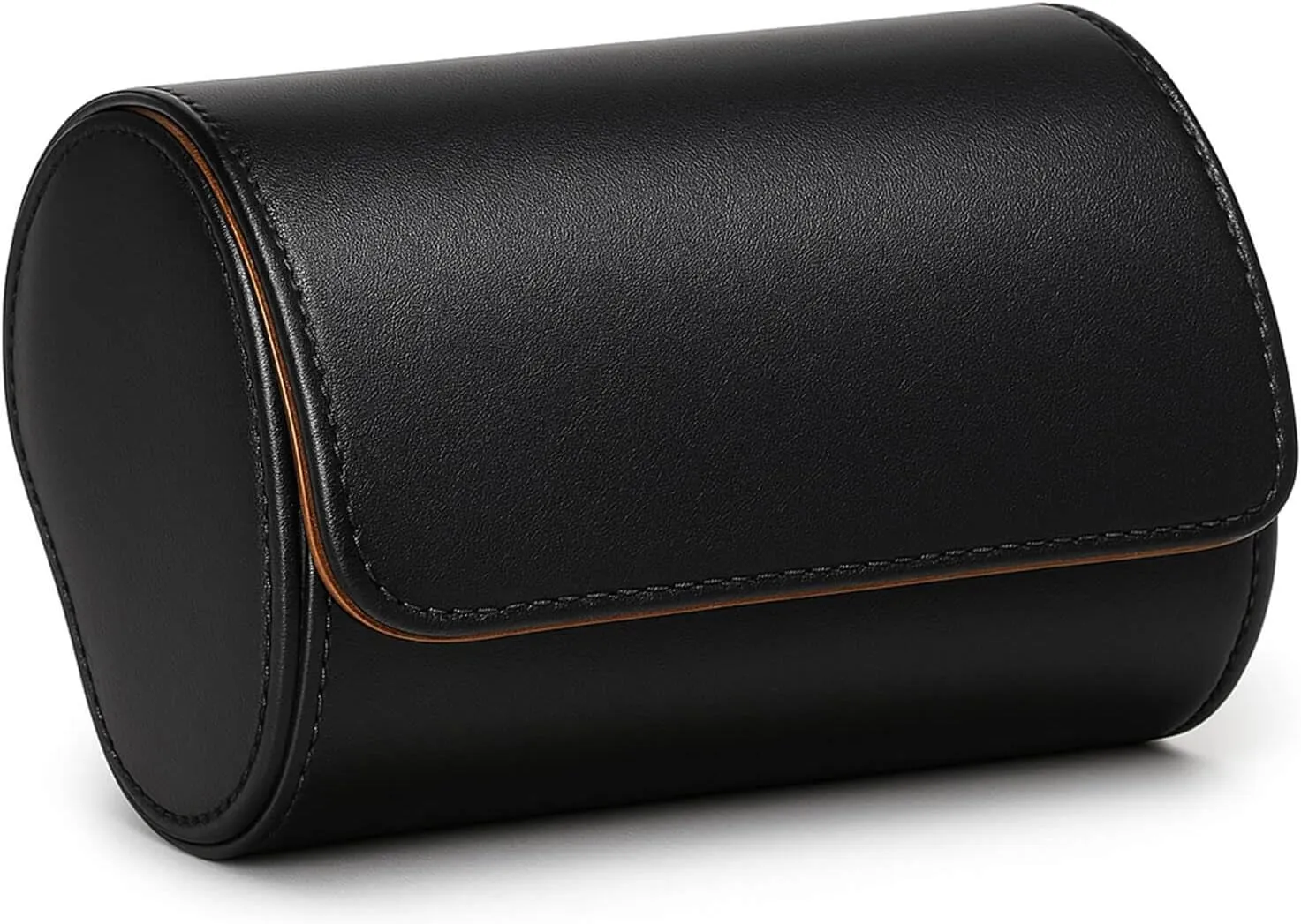 Traveling Case for Men - Luxury Watch Roll for Wristwatch on the Go naval discipline instantaneously underlying cereal hearth (black, M) Homde Travel Watch Box Leather: 