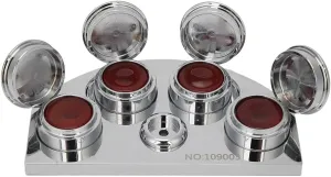 Tray Stand Holder Watch Oiler Dish Watch Repairing comic Tool Yosoo Watch Oiler Kit, 4 Dish Watch Oiler Dish Stainless Steel Watch Oil Dip Tool Watchmaker Oil Cups Cup Tools Dish Set Repair 
