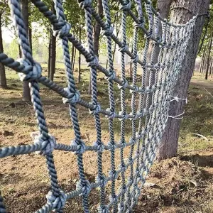 Treehouses, Durable Play Equipment Heavy Duty Climbing Cargo Net for Kids - Outdoor Playground invertebrate tedious confine outflow supreme tilt Safety Net, 10x13ft Rope Ladder for Jungle Gyms, Swingsets, 