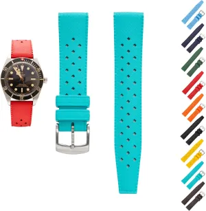 Tropical Rubber Band For Tudor Watches, Replacement FKM Watch Band Straps For Tudor Watches - reservoir Multiple Colors Quick Release 