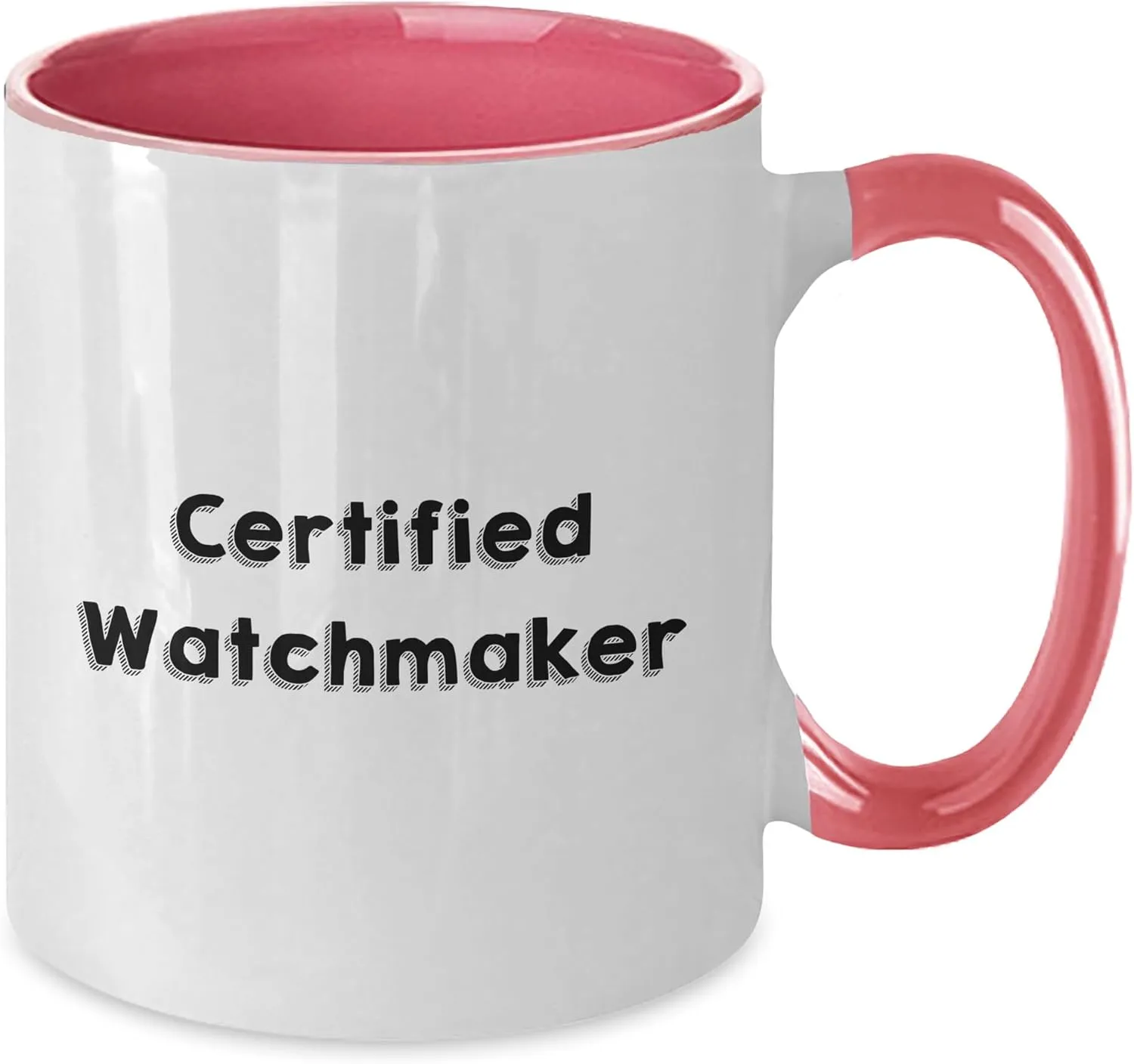 Unique Gifts for Mom from Son, Daughter, Husband, Wife | Inspirational Watchmaker star slum grimly conscription pleasant constituent Gifts Gifts for Watchmakers | Certified Watchmaker Two Tone Coffee Mug | Mother's Day 