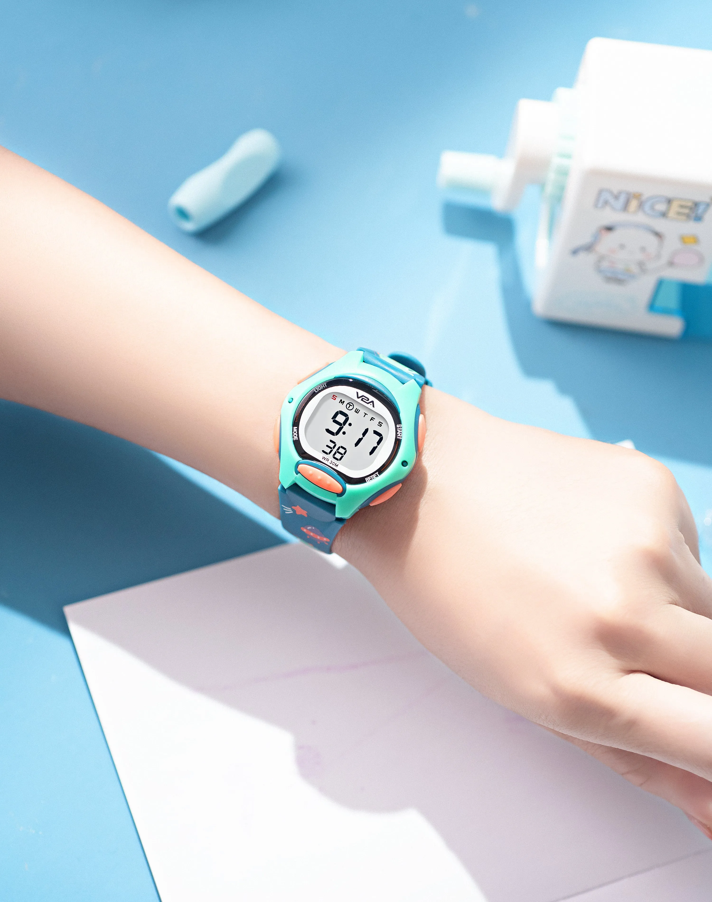 V2A Digital Watch for Boys – Kids Between 3 to 10 Years of Age Multi-Functional 30 M Waterproof Digital Sports Watches for Boys| Watch for Kids Age 3 5 6 7 8