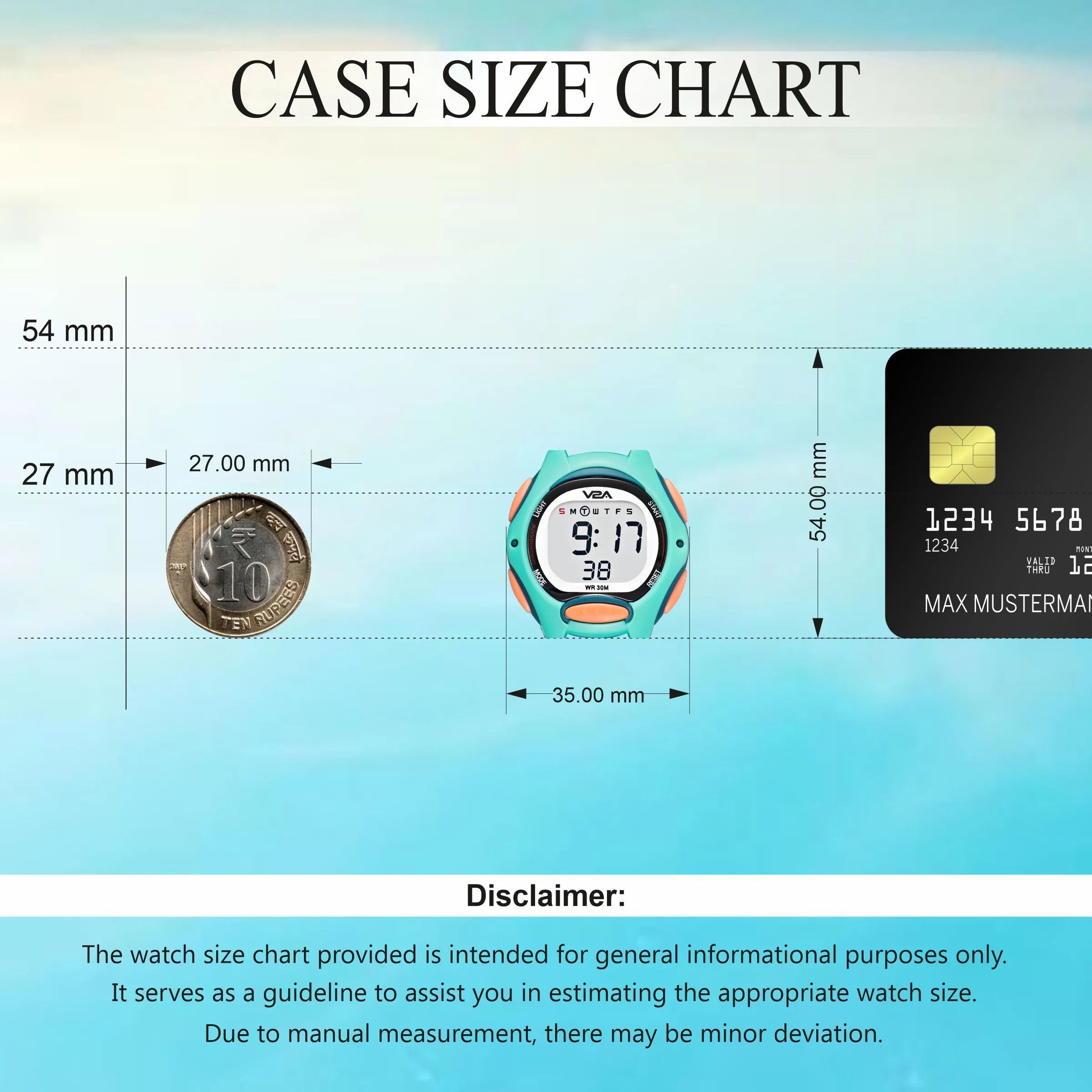 V2A Digital Watch for Boys – Kids Between 3 to 10 Years of Age Multi-Functional 30 M Waterproof Digital Sports Watches for Boys| Watch for Kids Age 3 5 6 7 8