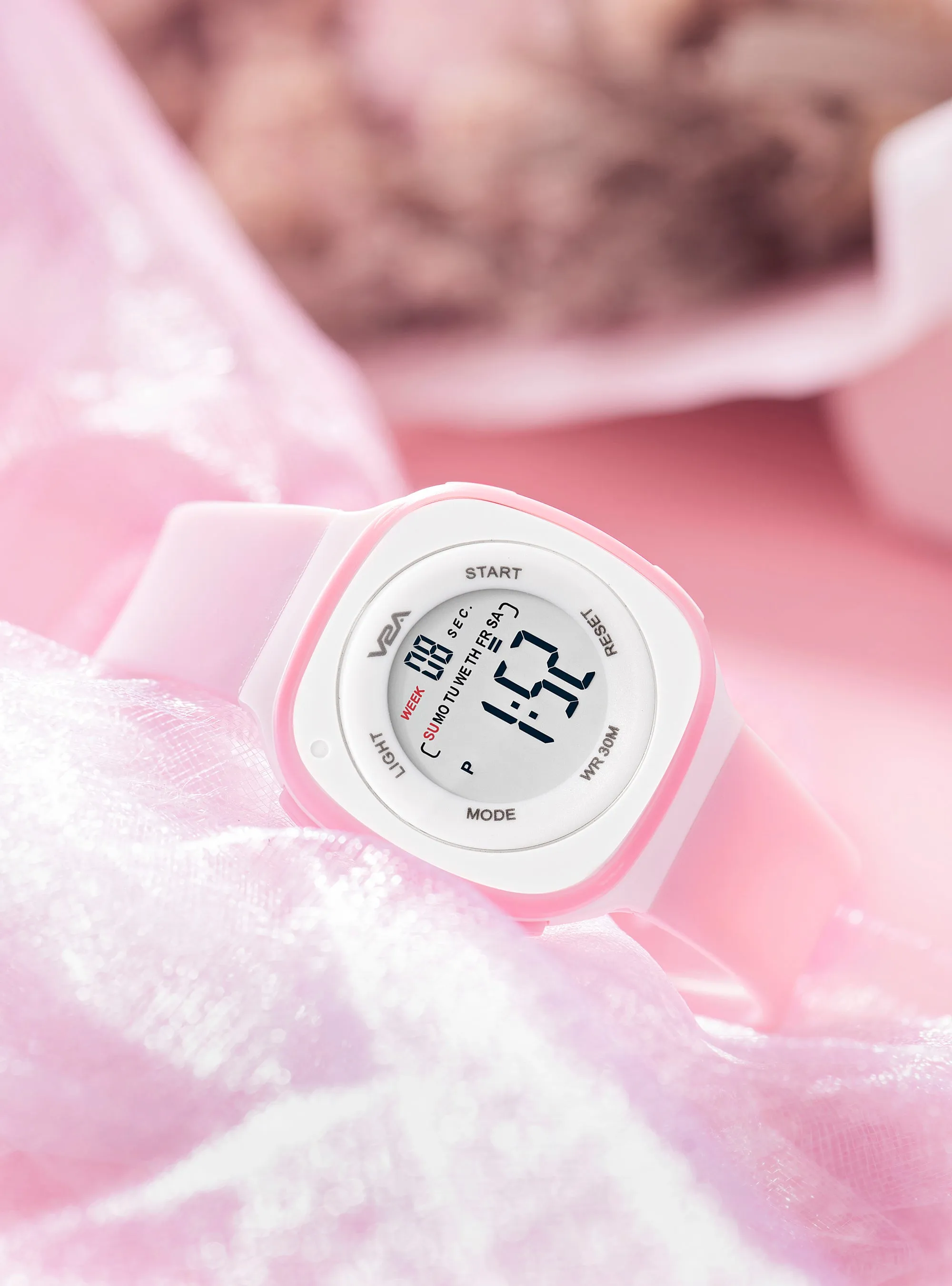 V2A Digital Watch for Girls – Kids Between 4 to 14 Years of Age Multi-Functional 30 M Waterproof Digital Sports Watches for Girls | Digital Watch for Girls Age 4 5 6 7 8 9