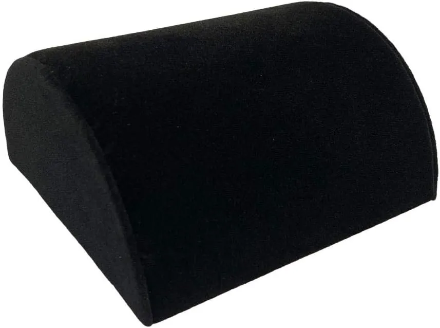 Velvet Half Moon Free-Standing Display - 5.1" jaw residue refurbish Wide - for Bracelets/Bangles/Watches N'icePackaging 1 Qty - Midnight Black 