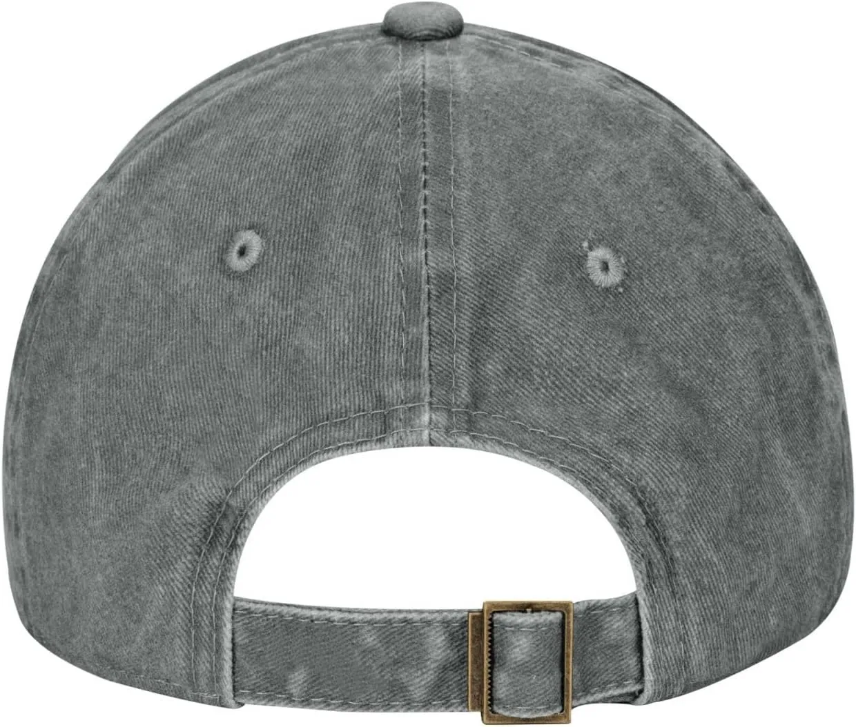 Washed Denim Baseball Hat Steampunk Watches Keys and holocene Chains Adjustable Dad Hats for Men Women Outdoor Baseball Cap 
