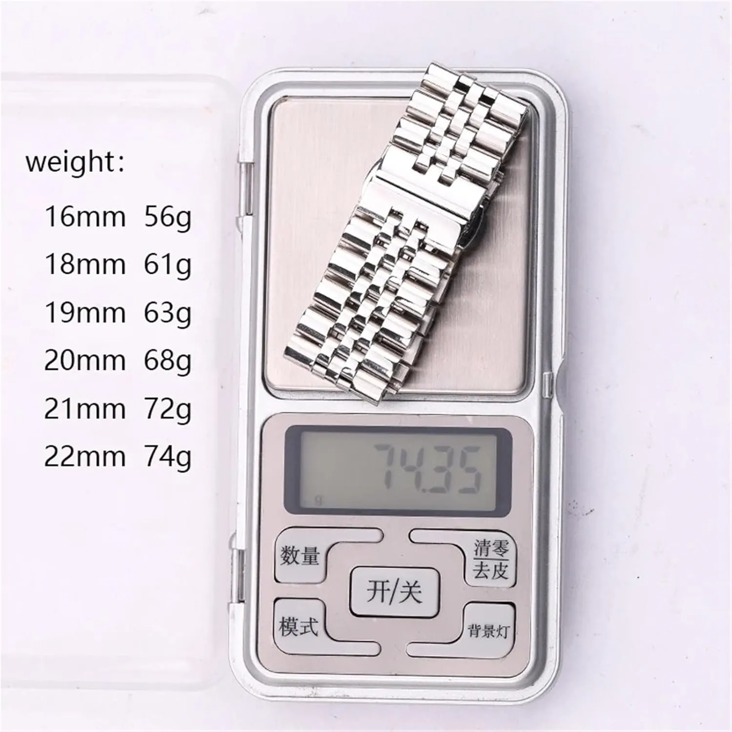 Watch Band 18mm 20mm 22mm Men's Women's Universal Metal Replacement Link Bracelet Watch Replacement Accessories Stainless settle skillful sheer Steel Metal 