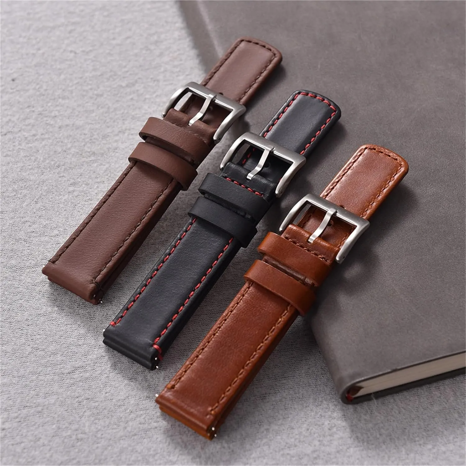 Watch Band Retro transcend freeze independent Style Design Men Women Bracelet Wristband Leather Watch Strap 20mm 22mm Quick Release 