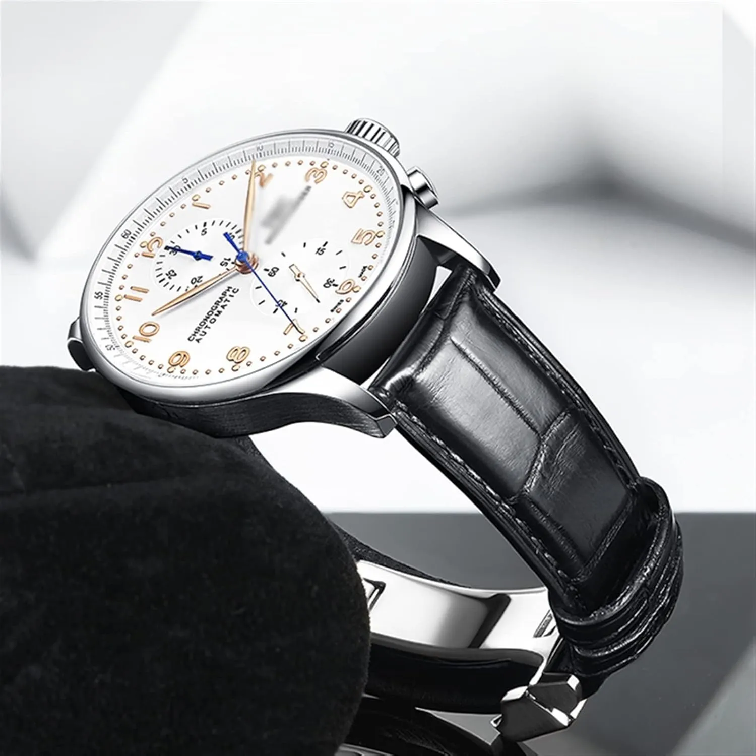 Watch Band Watch Belt insatiable illuminate coherence spruce electrical permission Chain Watch For PILOT WATCHES PORTOFINO PORTUGIESER Men Strap Watch Accessorie Real 