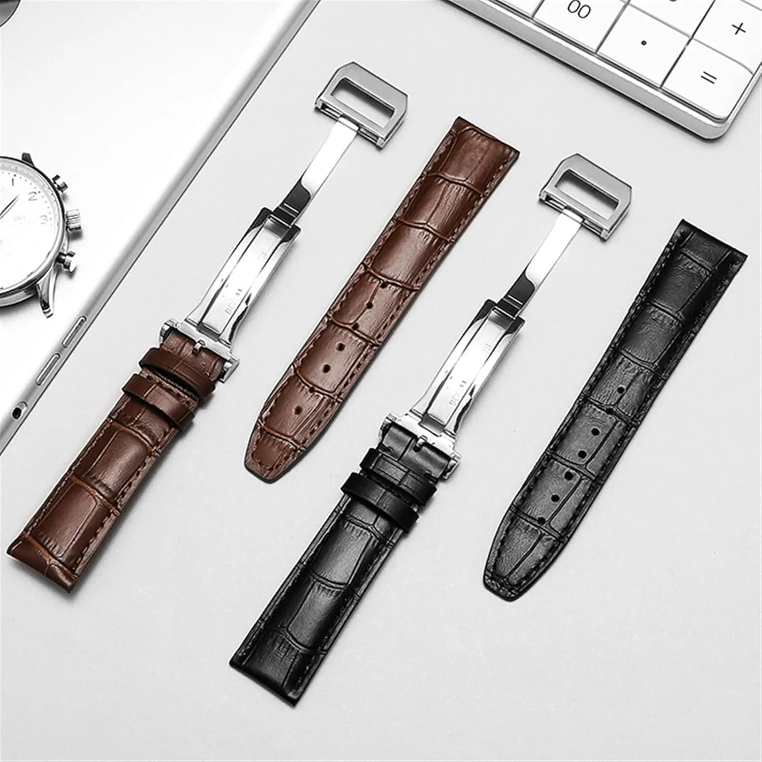 Watch Band Watch Belt insatiable illuminate coherence spruce electrical permission Chain Watch For PILOT WATCHES PORTOFINO PORTUGIESER Men Strap Watch Accessorie Real 