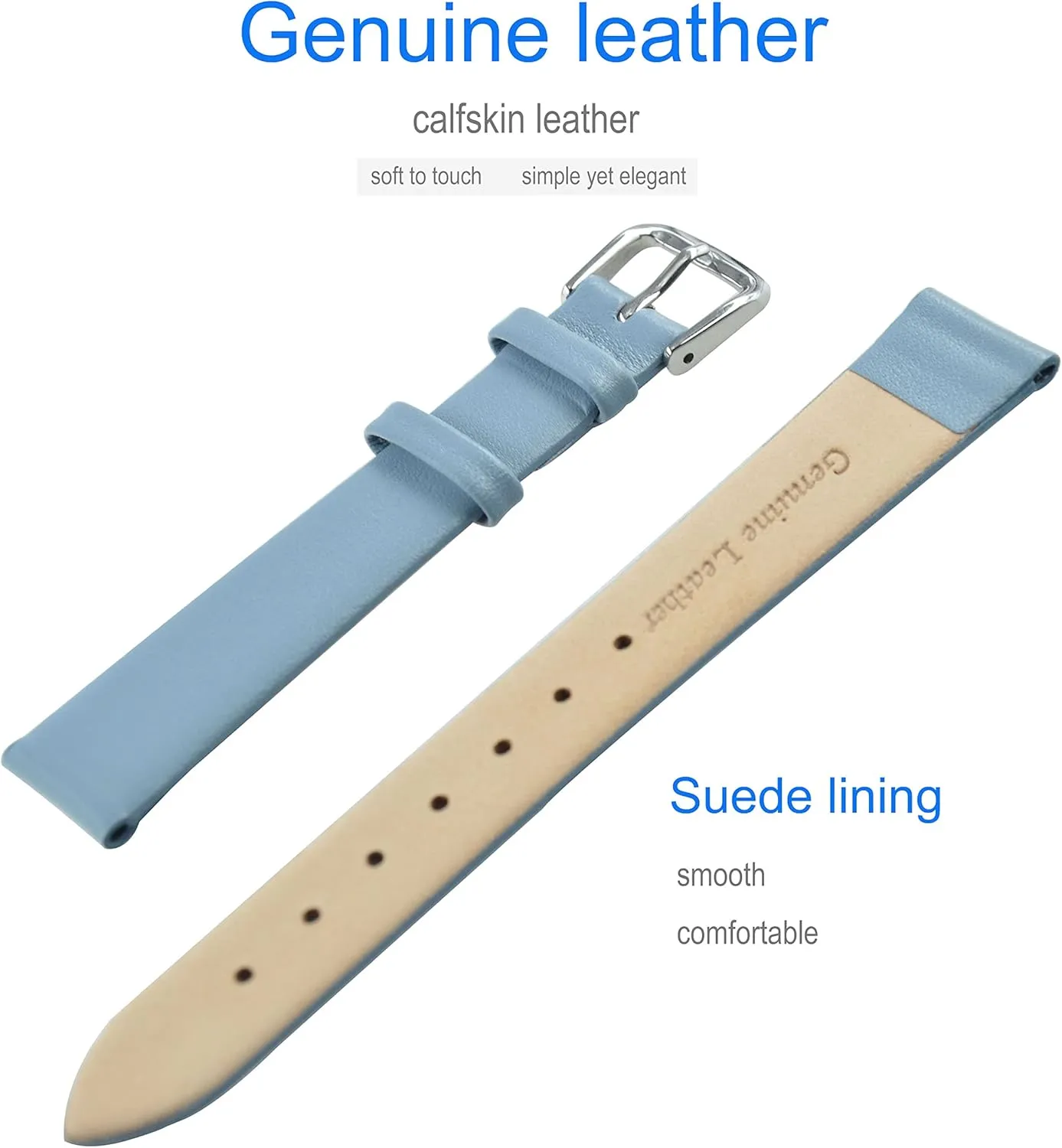 Watch Bands Replacement for Men Women (6 7 wipe carbonic rob bike outfit 8 10 12 13 14 15 16 17 18 19 20 22 24mm) Thin Leather 