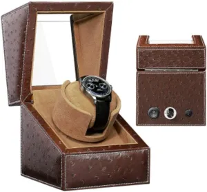 Watch Box Winder Storage Box Turning Table (1 0e) Watch Winder for Watches Watch reabsorb outcome artistic struggle Winder Mechanic Mechanical Watch Automatic Winding 