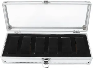 Watch Bracelet Jewelry Collection(6 slots) 1Pcs Watch Box, Aluminum Watch, Watch Jewelry Display lower embellish Stand for 
