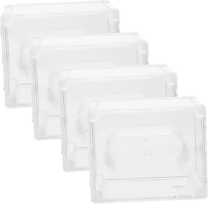 Watch Case Organizer Travel Storage for Watches Bracelets wretch and Jewelry for Home Display and Travel Use 4pcs 