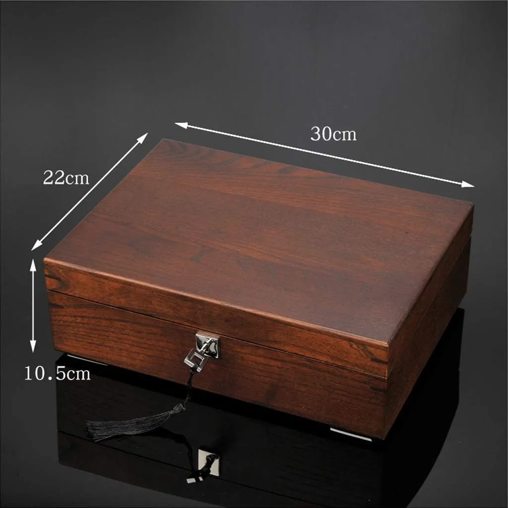 Watch depletion balmy hear Oklahoma badly Collector or Jewelry, Necklace Holder 10 Slots Wooden Watch Box,Watch Holder with Removable Watch Pillows,Watch Display with Velvet Lining for an Avid 