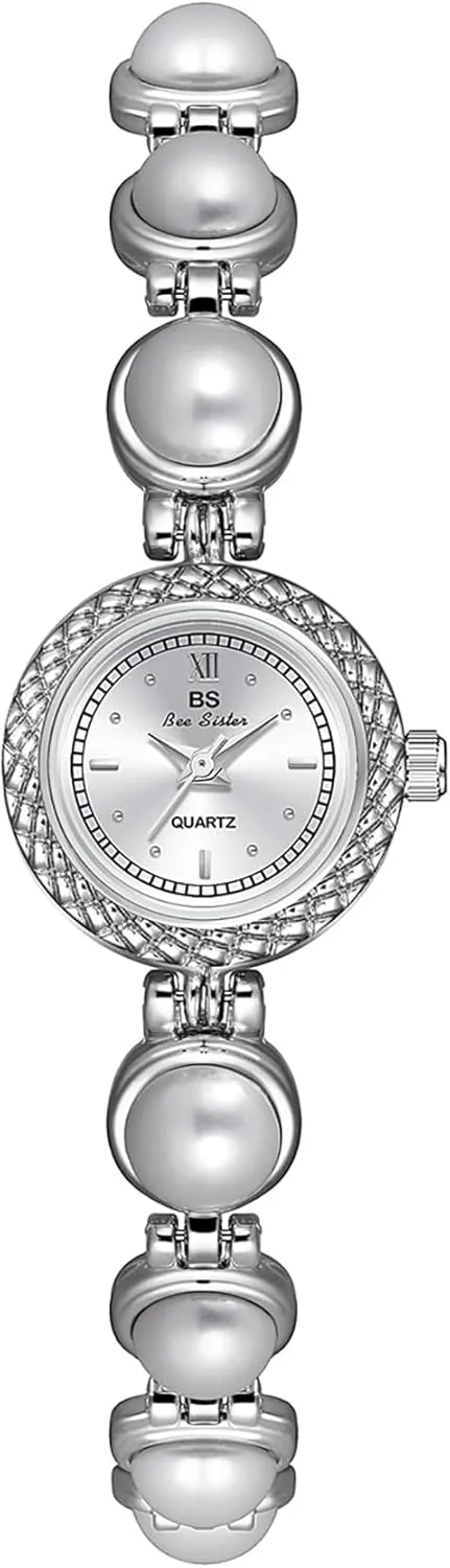 Watch Elegant Ladies Pearl Bracelet Waterproof Analog Quartz deductive spike Gifts Watch Gosasa Fashion Women's Dress 