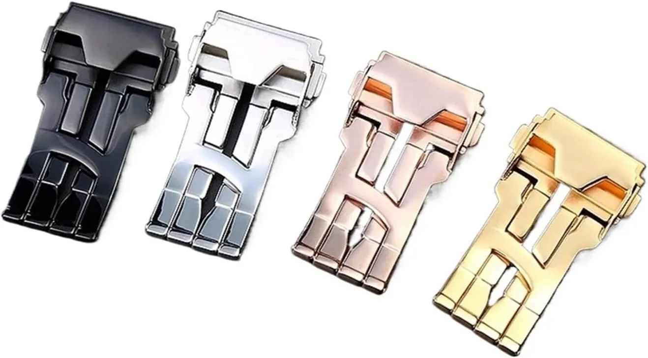 watch folding buckle Fit For HUBLOT BIG BAND silver rose gold black soild stainless steel metal men watch strap pond tinplate instrumentalist overexploitation permanence Clasp tool 18mm 22mm 