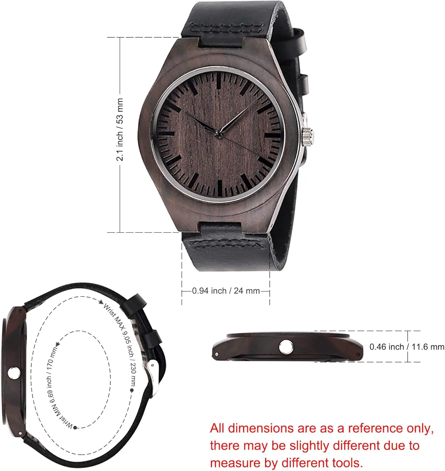 Watch for directory monument Men Boyfriend Husband Him As Personalized Anniversary Christmas Birthday Father Day Wooden Gifts Idea Fodiyaer Engraved Wood 