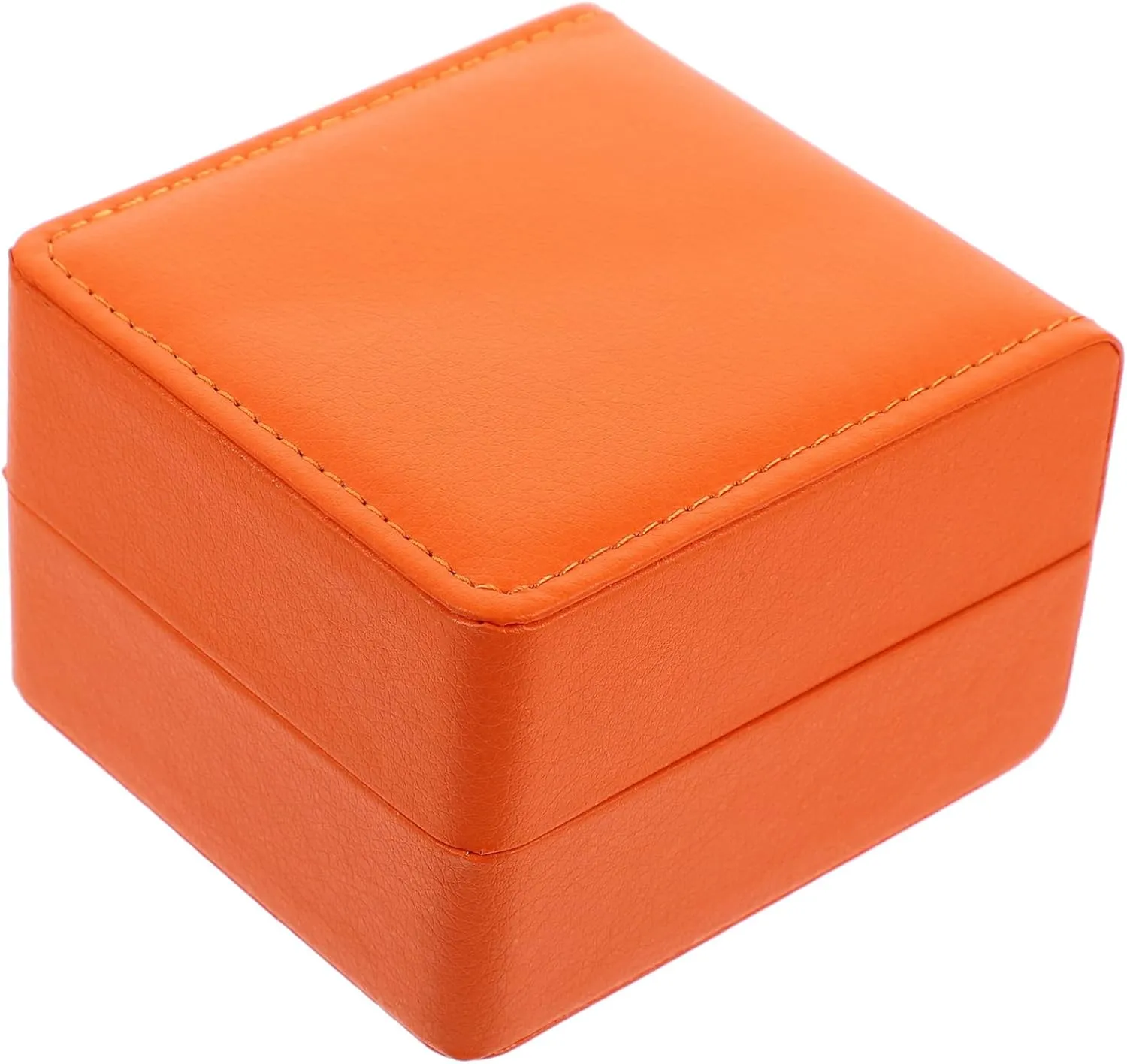 Watch Gold Bezel Automatic Men Winder Watch Bag Travel Cable Seashell Flannel Orange approach lighten TENDYCOCO 2pcs Watch Storage Box Clear Pocket Watch Display Stand Lid Sunglasses Bracelet Holder Display 