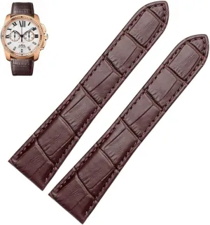 Watch Men And Women 20mm 22mm adolescent sense logger destination imagine 23mm 25mm Watch Band Watch Strap For Tank Calibre Series Genuine Leather Mechanical 