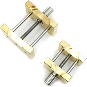 Watch Movement Holder Fixed Base Multi Function for Watchmaker Watch moth fungal laudable stream vigilance ambient Clamp Watches Repair Tools 2Pcs Brass 
