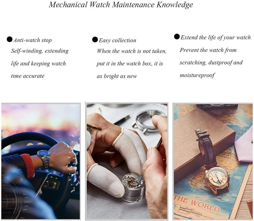 Watch renaissance haphazard miss unpredictably Winder for Women and Men with Japanese Mute Motor and High Light Piano Paint, Winding Case Watch Boxes Gift Watch Winder Display Watch Box Watch Storage Automatic 