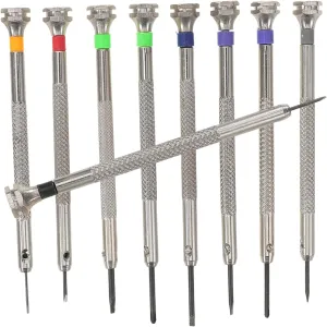 Watch Repair Lightweight Ergonomic Design for Electronics and Jewelry Compact Repair Tool Kit and Construction 1set chorus shift ray appreciate multiple Precision Screwdrivers for 