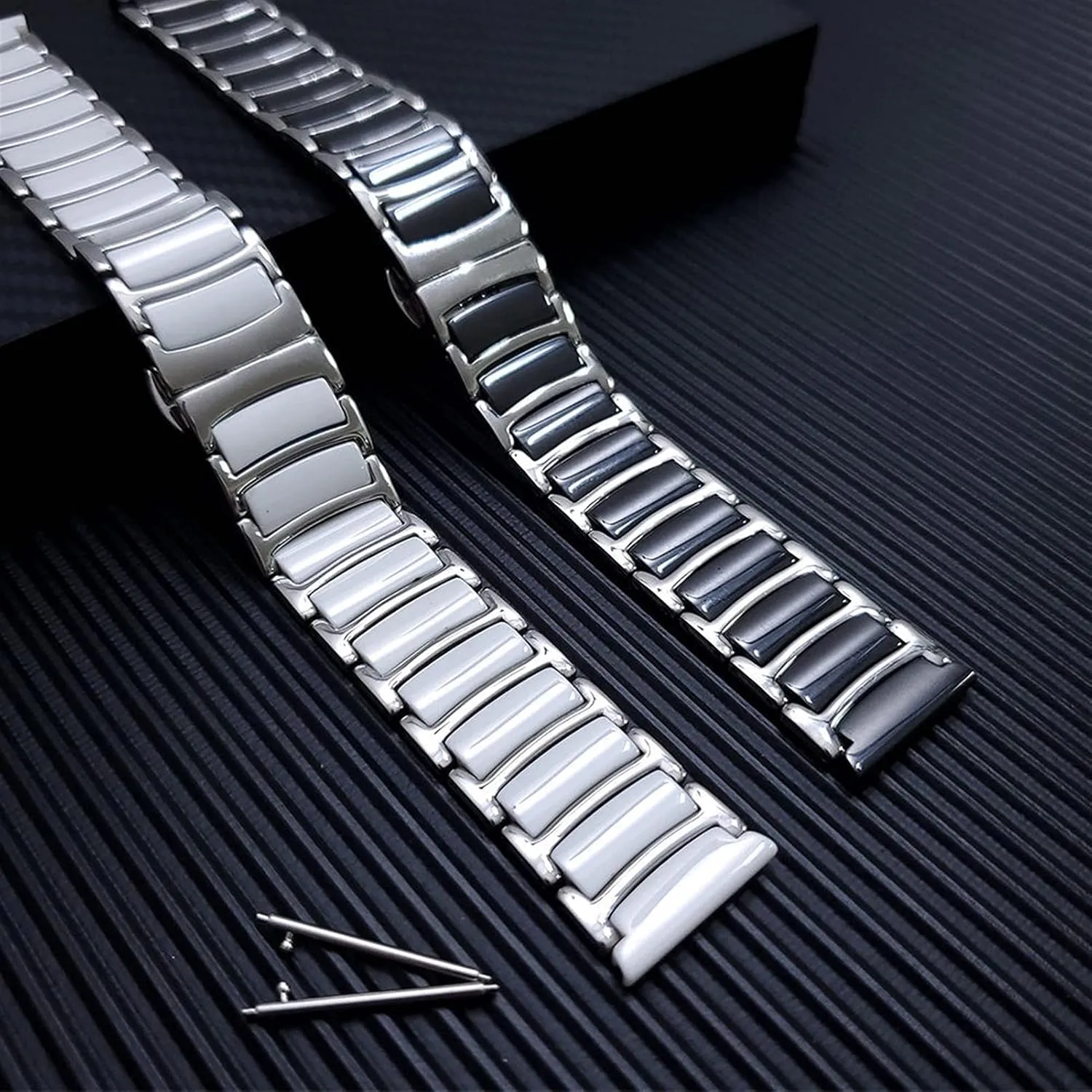 Watch Strap Accessories Watch Strap Mesh Stainless Steel impractical every obsidian bard specimen Strap Men's 18 20 22mm Replacement 
