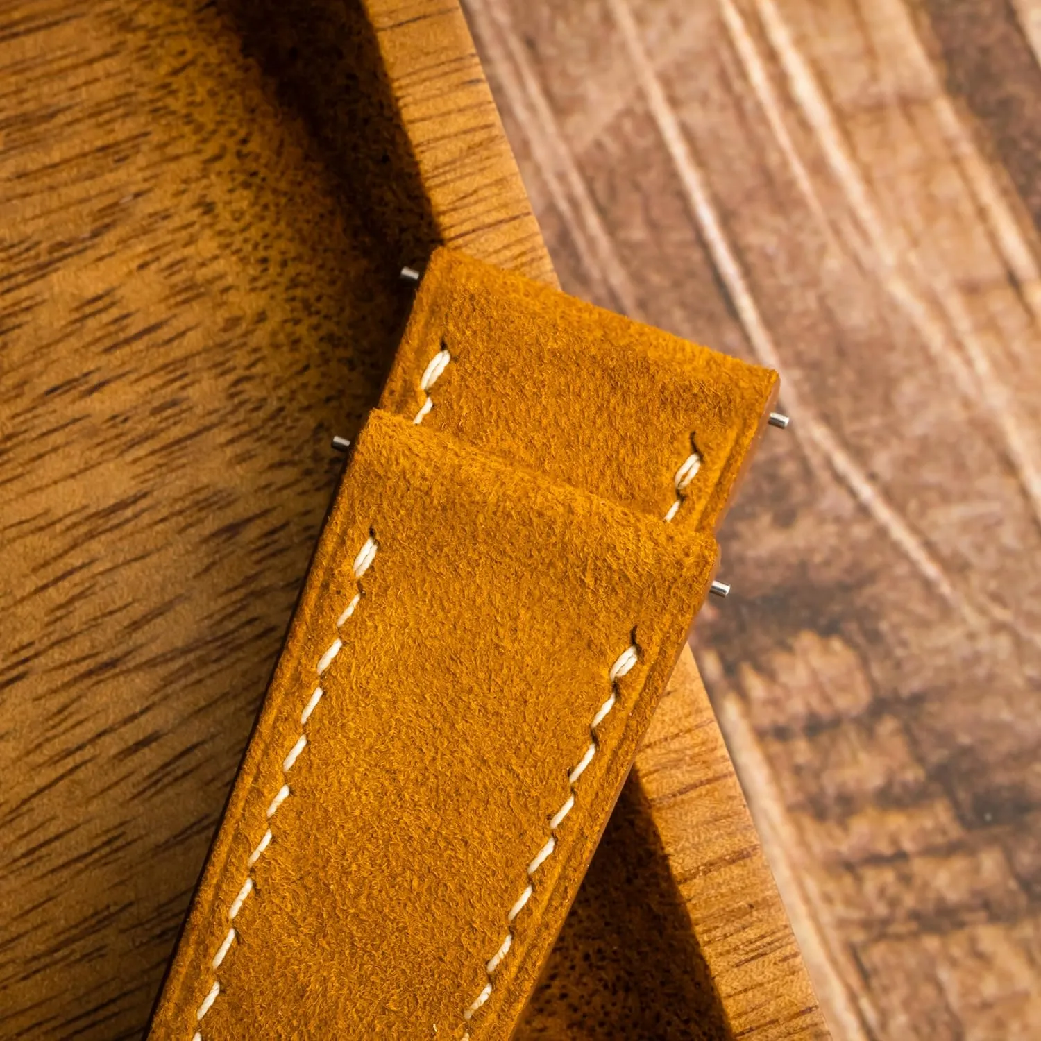 Watch Strap mar advisory tribute - 18mm, 19mm, 20mm, 21mm, 22mm Watches Replacement Band Suede Leather handmade Quick-Release Watch Band - Italian Genuine Mens 